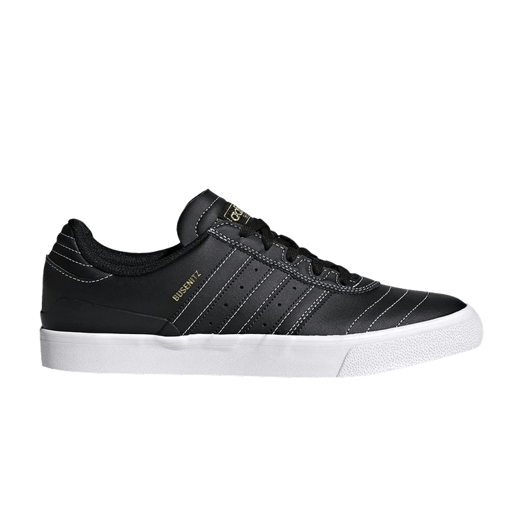 Adidas Busenitz Vulc 'Black White' — Core Black/Core Black/Running White