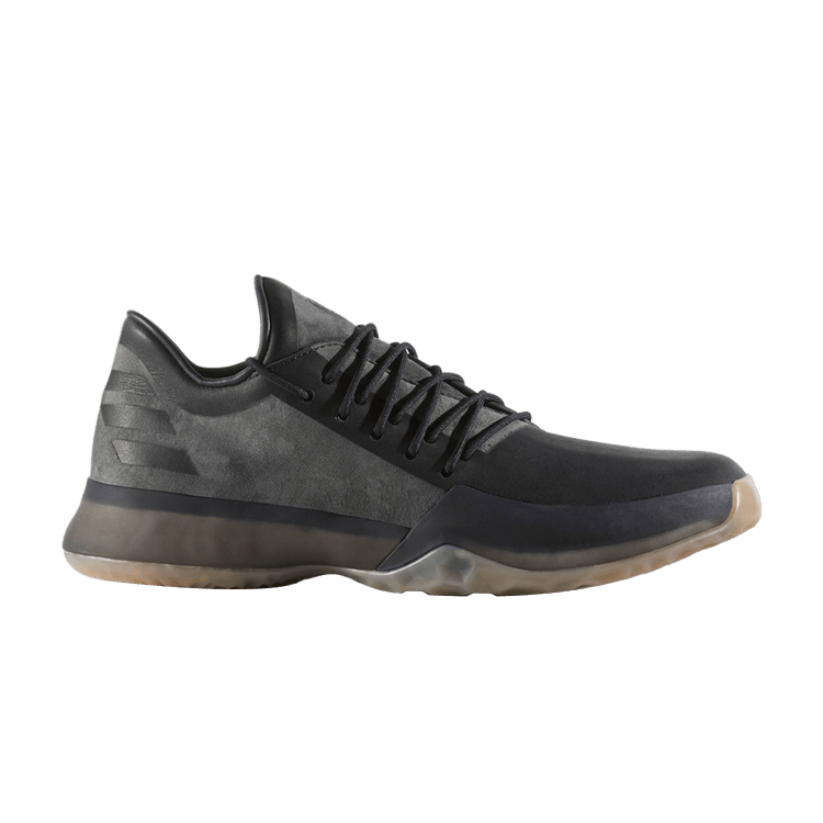 Adidas Harden Vol. 1 'Milled Leather' — Core Black/Core Black/Core Black