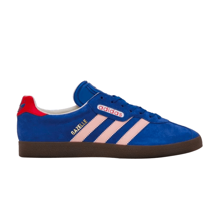 size? x adidas Gazelle Super 'London to Manchester' — Royal Blue