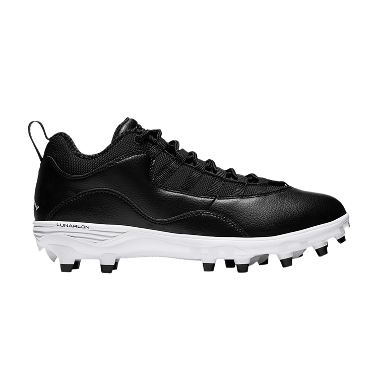 Air Jordan 10 TD Low 'Black' — Black/White