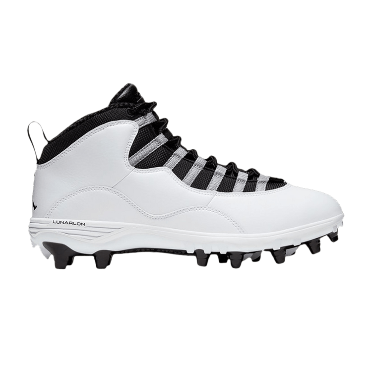 Air Jordan 10 TD Mid 'Steel Grey' — White/Light Steel Grey/Black