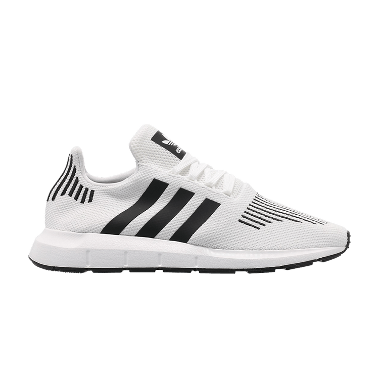 adidas Swift Run 'Footwear White' — Footwear White/Core Black/Medium Heather Grey