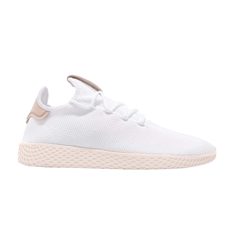 Pharrell x adidas Tennis Hu 'Light Brown' — Footwear White/Footwear White/Chalk White
