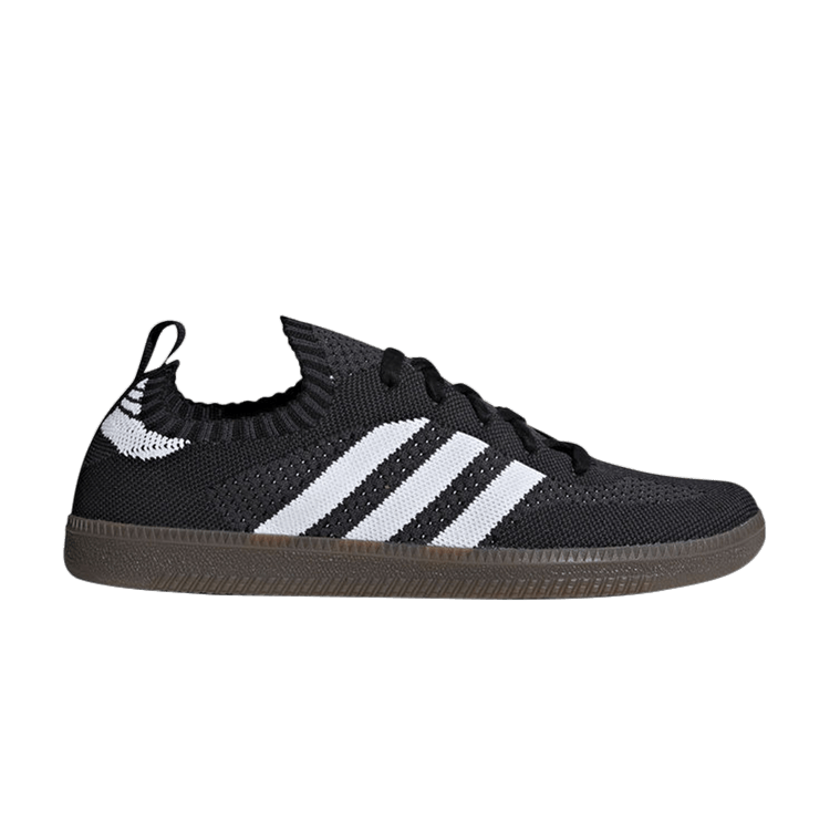 adidas Samba Sock Primeknit 'Core Black' — Core Black/Cloud White/Core Red