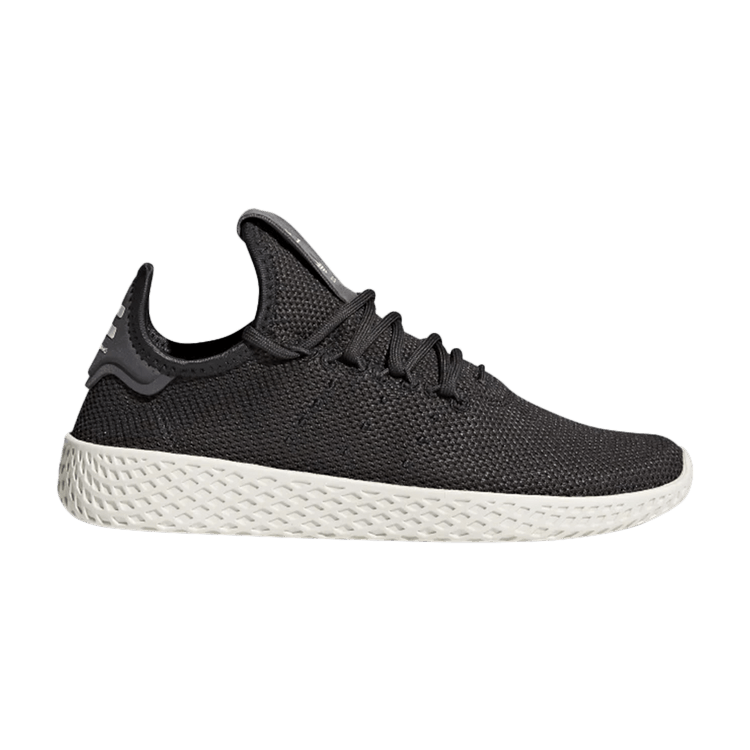Pharrell x adidas Tennis Hu J 'Carbon' — Carbon/Carbon/Chalk White