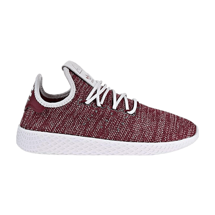 Pharrell x adidas Tennis Hu J 'Core Red' — Core Red/Footwear White/Collegiate Burgandy
