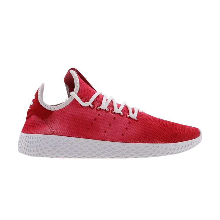 Pharrell x adidas Tennis Hu J 'Scarlet' — Scarlet/Footwear White/Footwear White