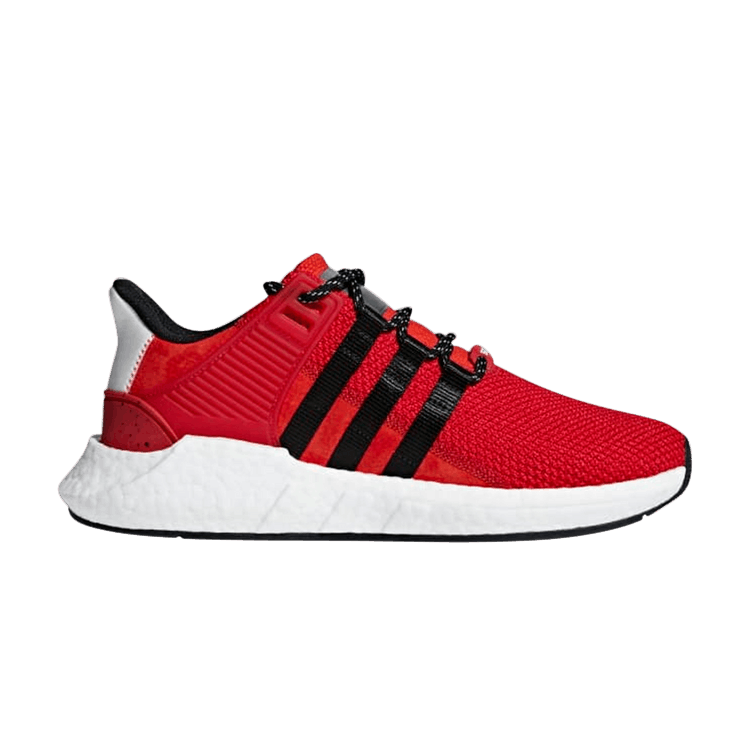 Adidas EQT Support 93/17 'Scarlet' — Scarlet/Core Black/Grey