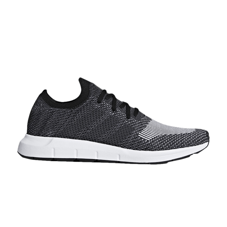 Adidas Swift Run Primeknit 'Core Black Grey' — Core Black/Grey/Medium Grey Heather