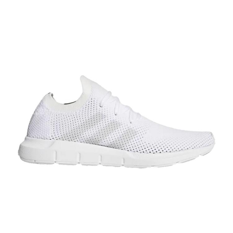 Adidas Swift Run Primeknit 'Footwear White' — Footwear White/Grey One/Footwear White