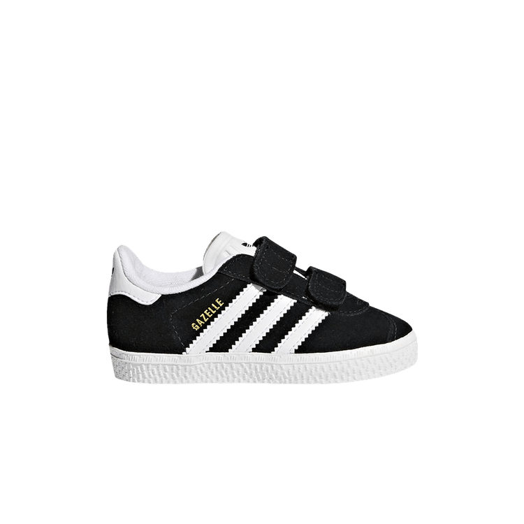 adidas Gazelle I 'Black White' — Core Black/Cloud White/Cloud White