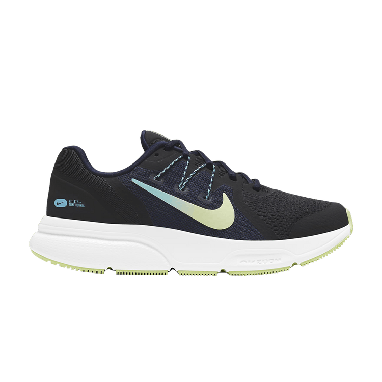 Nike Wmns Zoom Span 3 'Black Light Liquid Lime' — Black/Blackened Blue/Lagoon Pulse/Light Liquid Lime