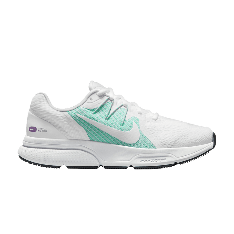 Nike Wmns Zoom Span 3 'White Green Glow' Sample — White/White/Green Glow/Volt Shock
