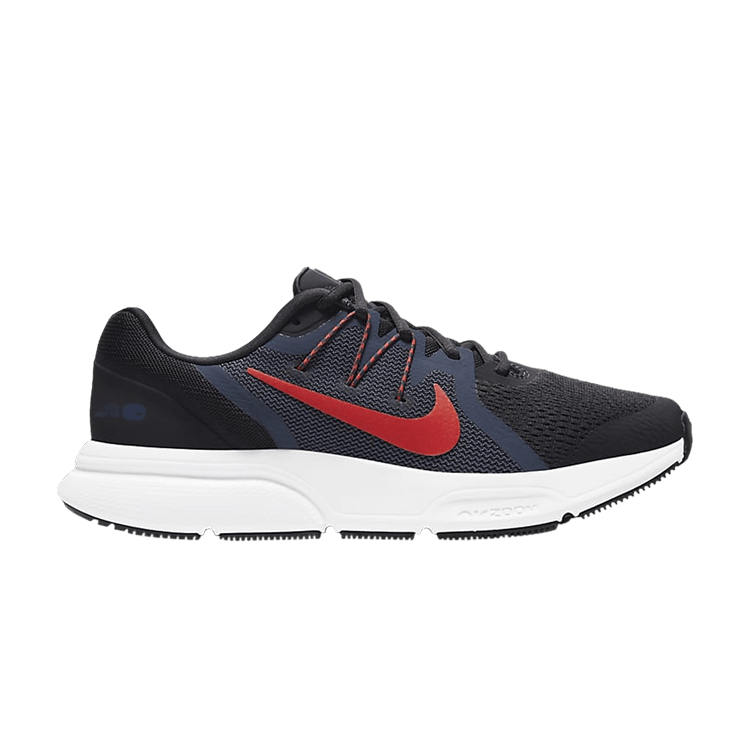 Nike Zoom Span 3 'Oil Grey Chile Red' — Oil Grey/Thunder Blue/White/Chile Red