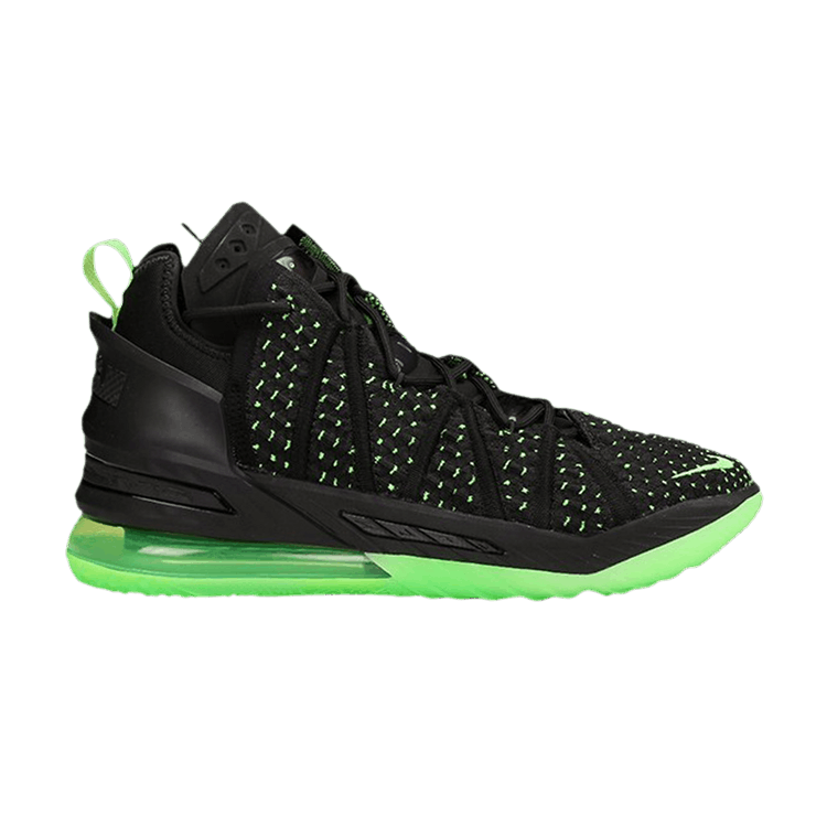 Nike LeBron 18 EP 'Dunkman' — Black/Electric Green/Black