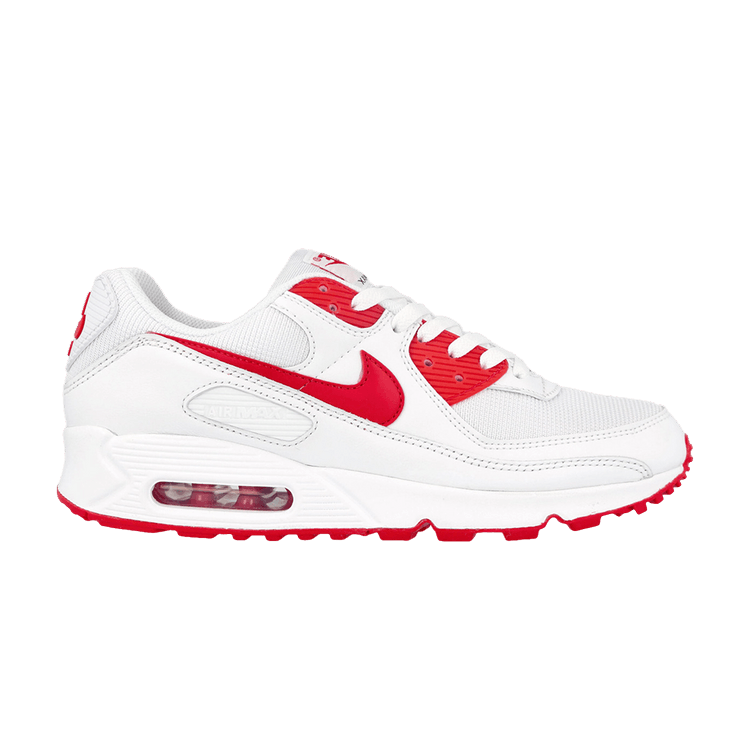Nike Air Max 90 'Color Pack - University Red' — White/University Red