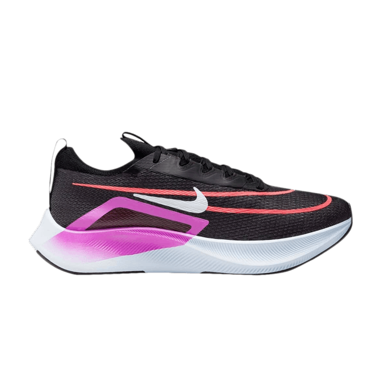 Nike Zoom Fly 4 'Black Hyper Violet' — Black/Black/Anthracite