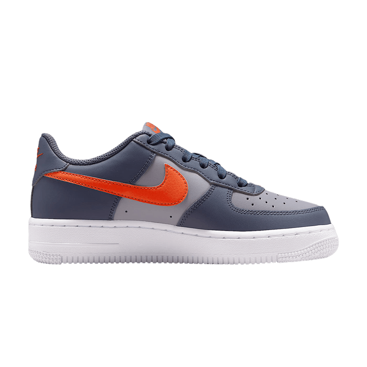 Nike Air Force 1 GS 'Cement Grey Light Carbon' — Cement Grey/Light Carbon/White/Team Orange
