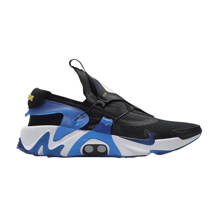 Nike Adapt Huarache 'Racer Blue' UK Charger — Black/Racer Blue/White