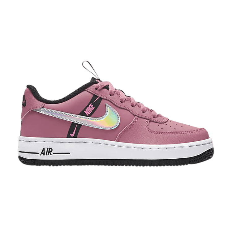 Nike Air Force 1 LV8 KSA GS 'Worldwide Pack - Desert Berry Black' — Desert Berry/Black/Pink Glow/Metallic Silver