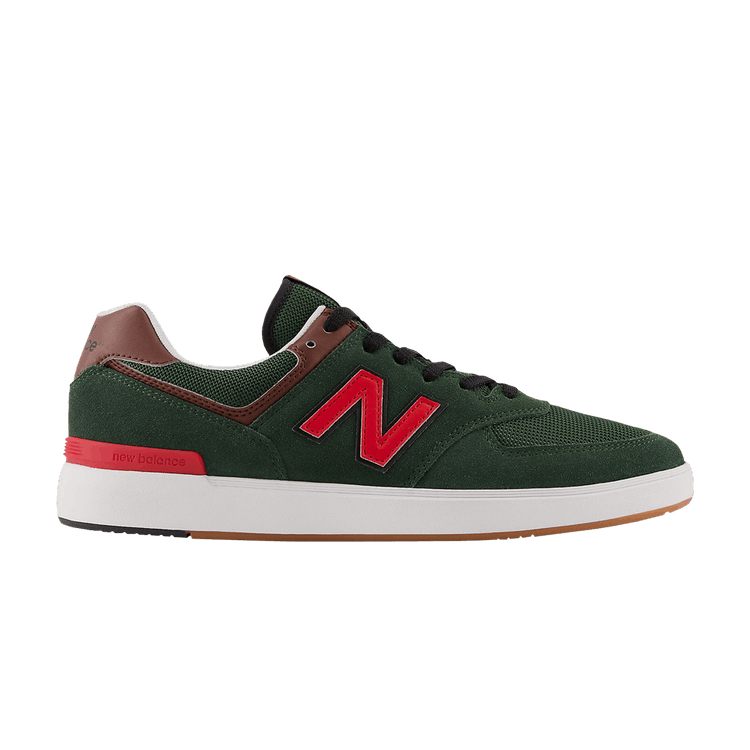New Balance Wmns 574 Court 'Green Neo Flame' — Green/Neo Flame