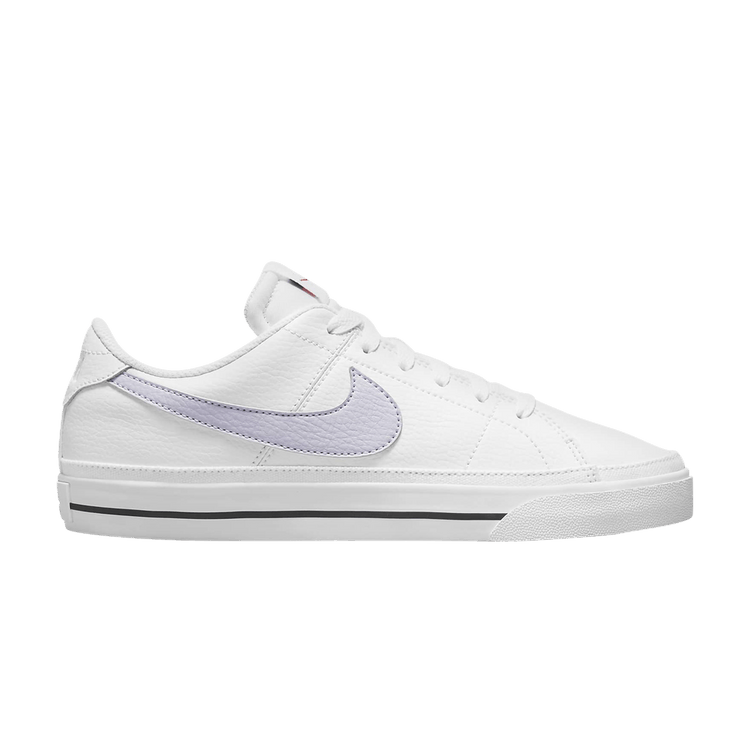 Nike Wmns Court Legacy 'White Pure Violet' — White/Black/Team Orange/Pure Violet