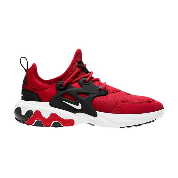 Nike React Presto GS 'University Red' — University Red/Black/White