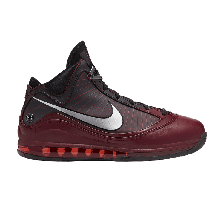 Nike Air Max LeBron 7 Retro QS 'Christmas' 2019 Sample — Team Red/Metallic Silver/Black/Hot Red