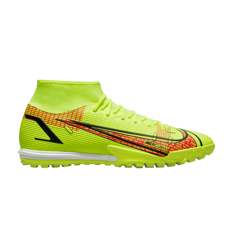 Nike Mercurial Superfly 8 Academy TF 'Motivation Pack' — Volt/Black/Bright Crimson