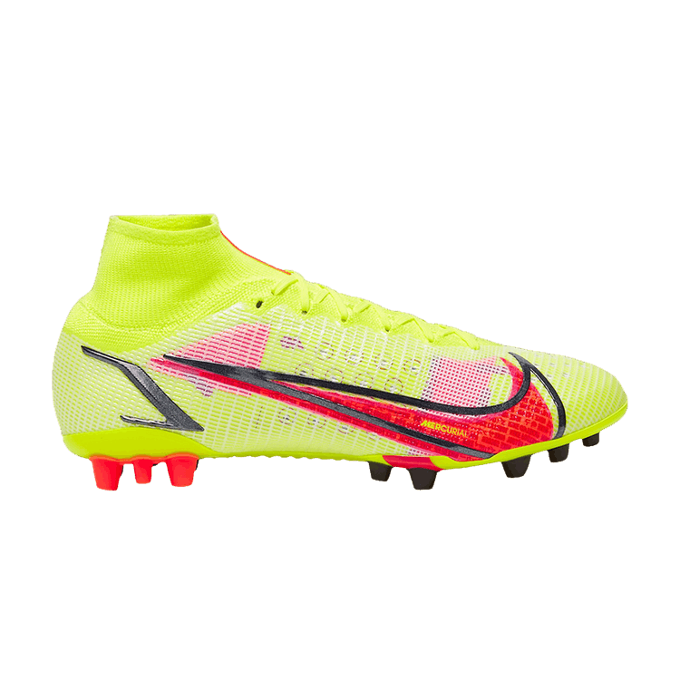 Nike Mercurial Superfly 8 Elite AG 'Motivation Pack' — Volt/Black/Bright Crimson