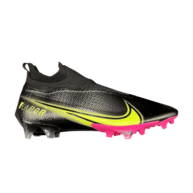 Nike Vapor Edge Elite 360 Flyknit 'Oregon - Breast Cancer Awareness' PE — Black/Volt/Pink Foil