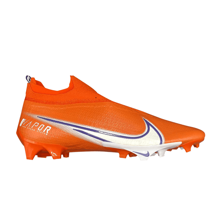 Nike Vapor Edge Elite 360 Flyknit 'Clemson Home' PE — University Orange/White