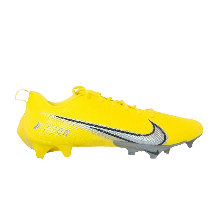 Nike Vapor Edge Speed 360 SMU 'Oregon Alternate Home' PE — Yellow Strike/Metallic Silver