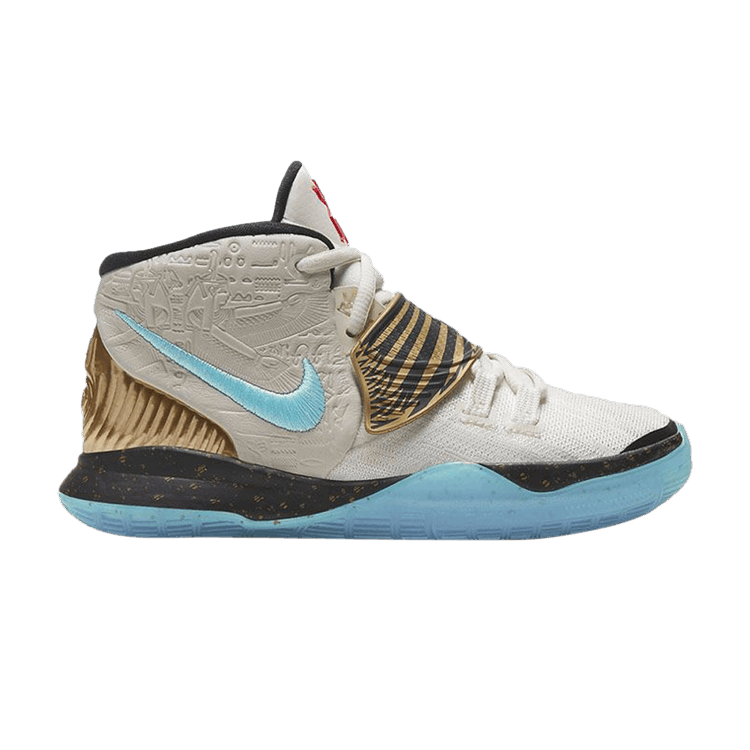 Concepts x Nike Kyrie 6 PS 'Golden Mummy' — Sand/Teal/Metallic Gold