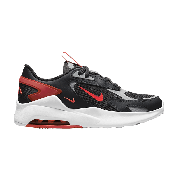 Nike Air Max Bolt GS 'Dark Smoke Grey University Red' — Dark Smoke Grey/University Red/Light Smoke Grey/Bright Crimson