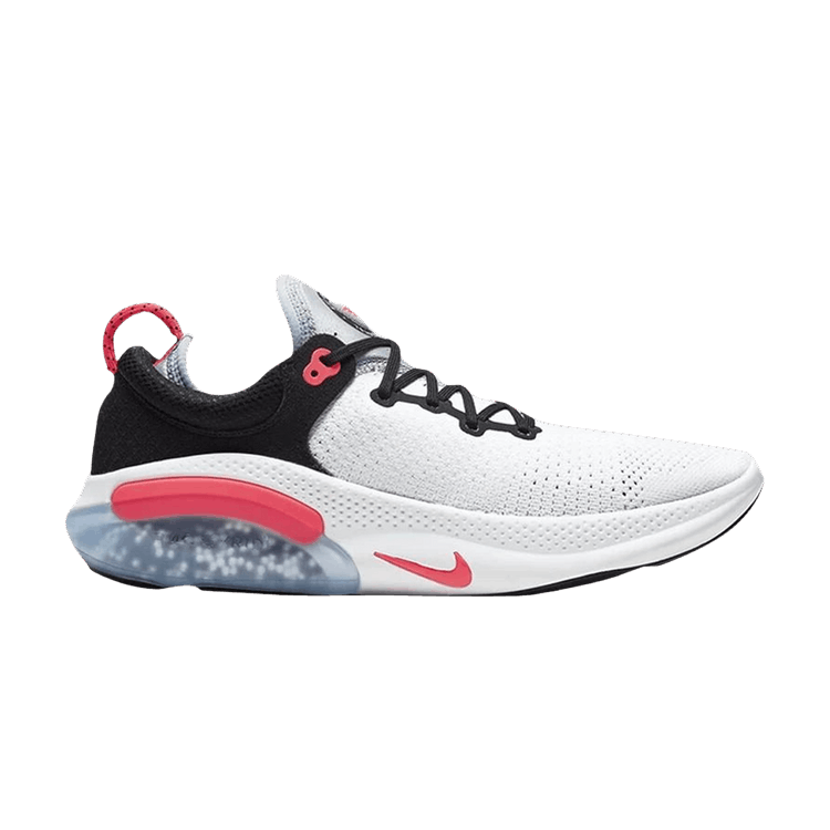 Nike Joyride Run Flyknit 'White Laser Crimson' — Black/Laser Crimson/White