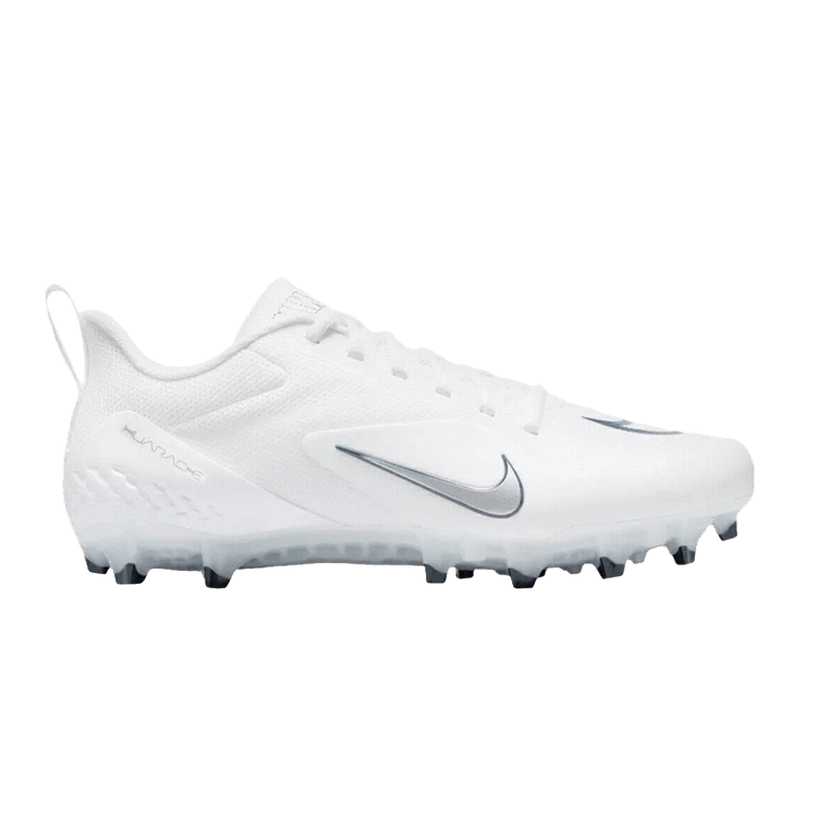 Nike Alpha Huarache 8 Pro LAX 'White Metallic Silver' — White/Metallic Silver