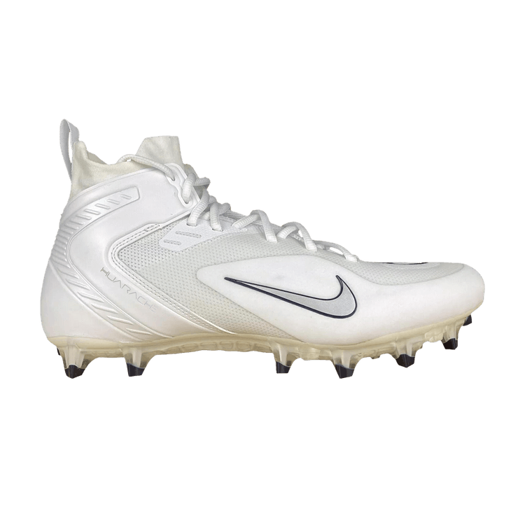 Nike Alpha Huarache 8 Elite LAX 'White Black' — White Black
