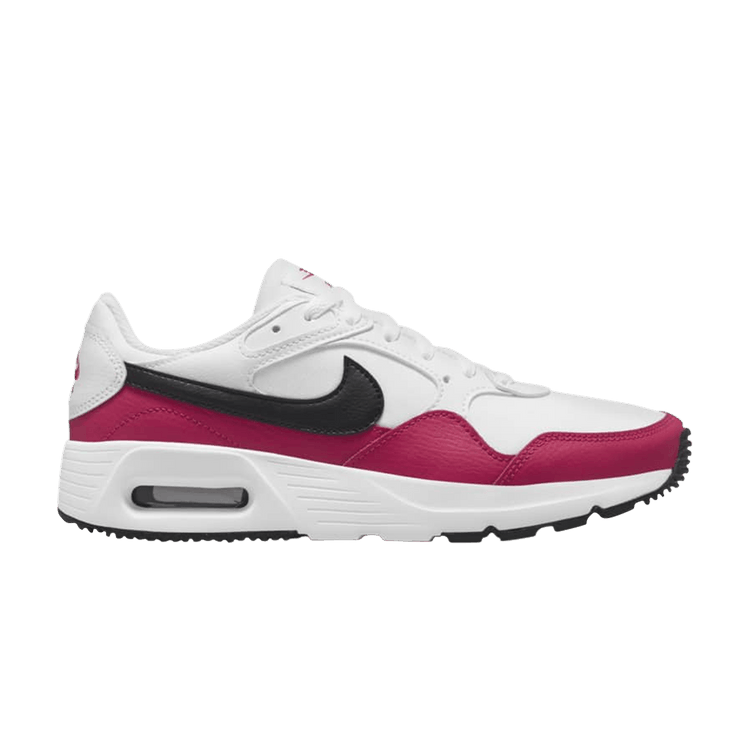 Nike Wmns Air Max SC 'White Rush Pink' — White/Rush Pink/Black