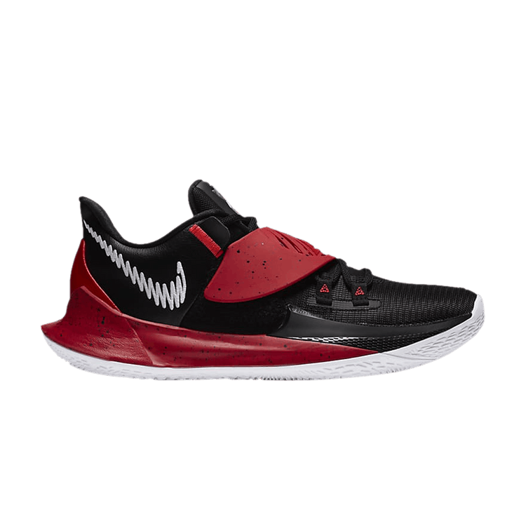 Nike Kyrie Low 3 Team 'Black University Red' — Black/University Red/Metallic Silver