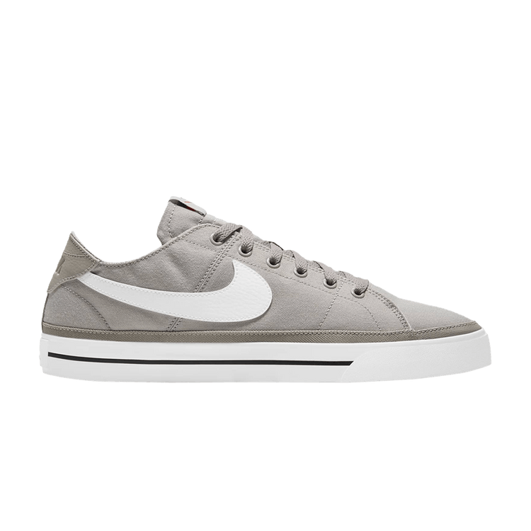 Nike Court Legacy Canvas 'College Grey' — College Grey/Black/White