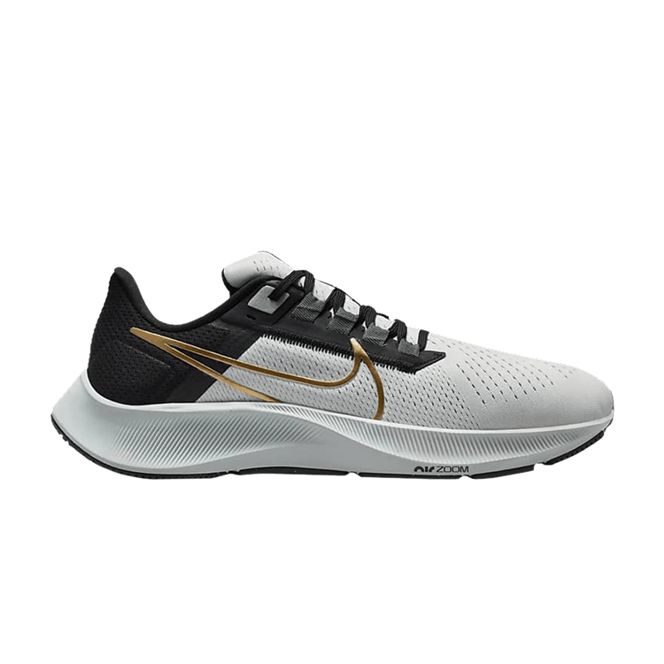 Nike Air Zoom Pegasus 38 'Photon Dust Metallic Gold Coin' — Photon Dust/Light Smoke Grey/Particle Grey/Metallic Gold Coin