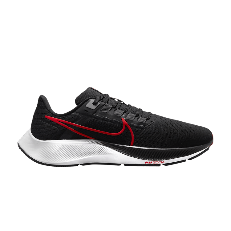 Nike Air Zoom Pegasus 38 'Black Light Crimson' — Black/Dark Smoke Grey/Particle Grey/Light Crimson