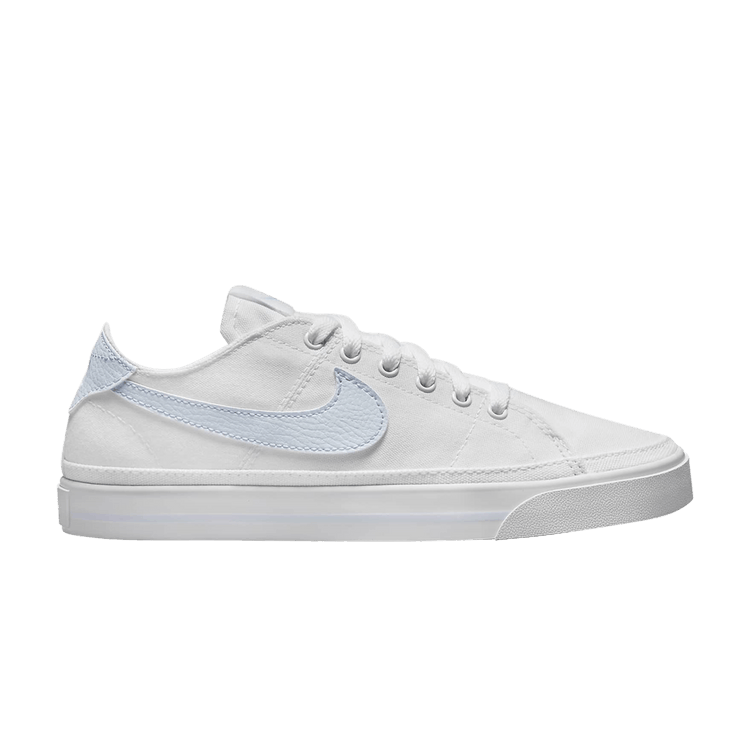 Nike Wmns Court Legacy Canvas 'White Football Grey' — White/Football Grey