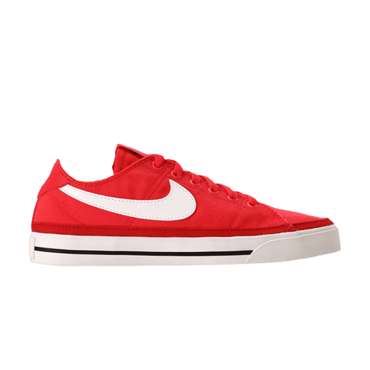 Nike Wmns Court Legacy Canvas 'Red' — Red
