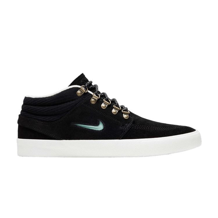 Nike Zoom Stefan Janoski Mid Premium SB 'Black Glacier Ice' — Black/Glacier Ice/Black