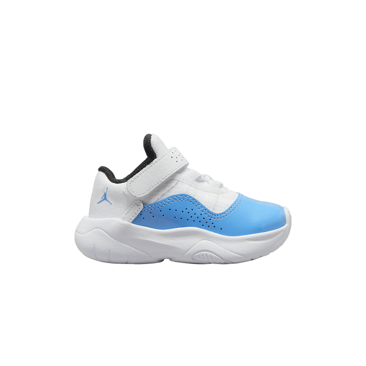 Air Jordan 11 CMFT Low TD 'UNC' — White/Black/University Blue