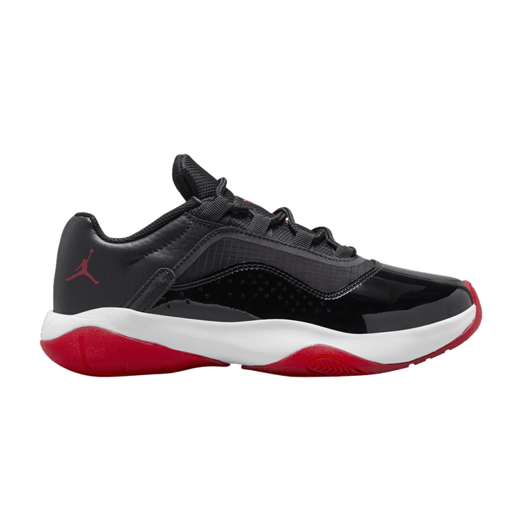 Air Jordan 11 CMFT Low GS 'Bred' — Black/White/Varsity Red