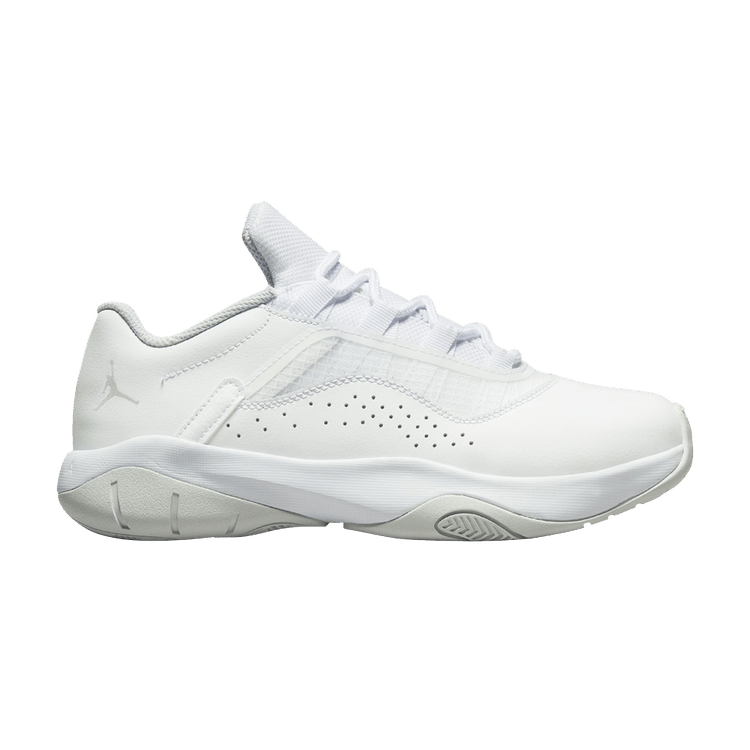 Air Jordan 11 CMFT Low GS 'Triple White' — White/White/White/Pure Platinum
