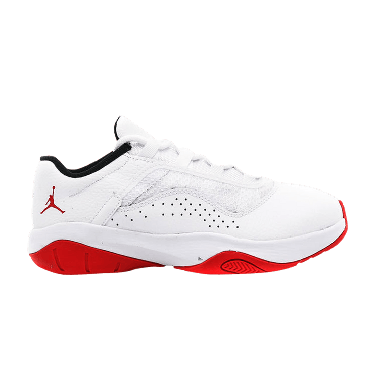 Air Jordan 11 CMFT Low GS 'White Chile Red' — White/Chile Red/Black